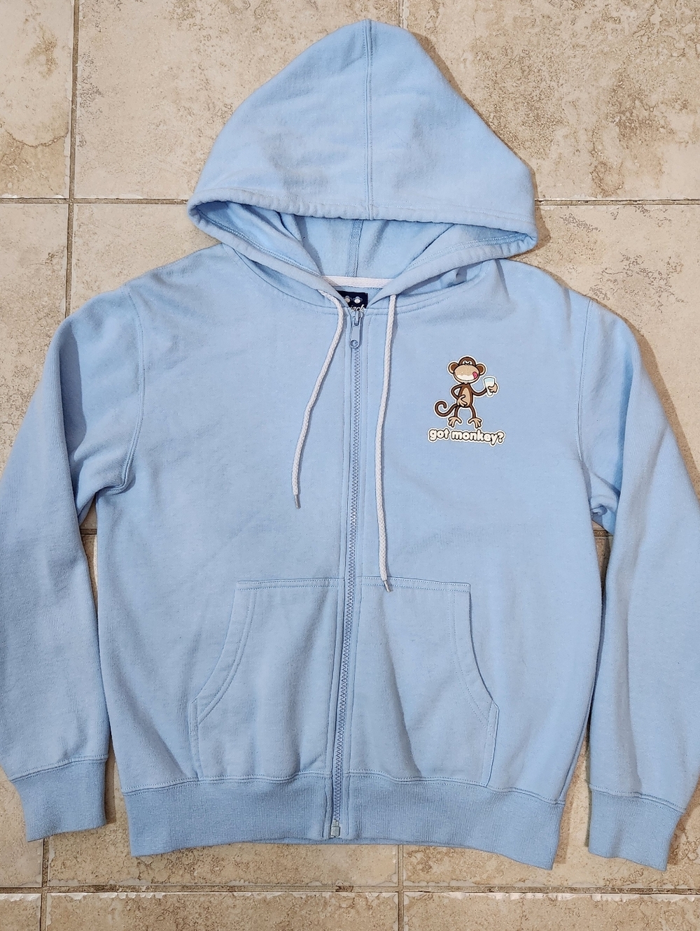 Vintage Y2K Bobby Jack Got Monkey?  Zip Up Hoodie